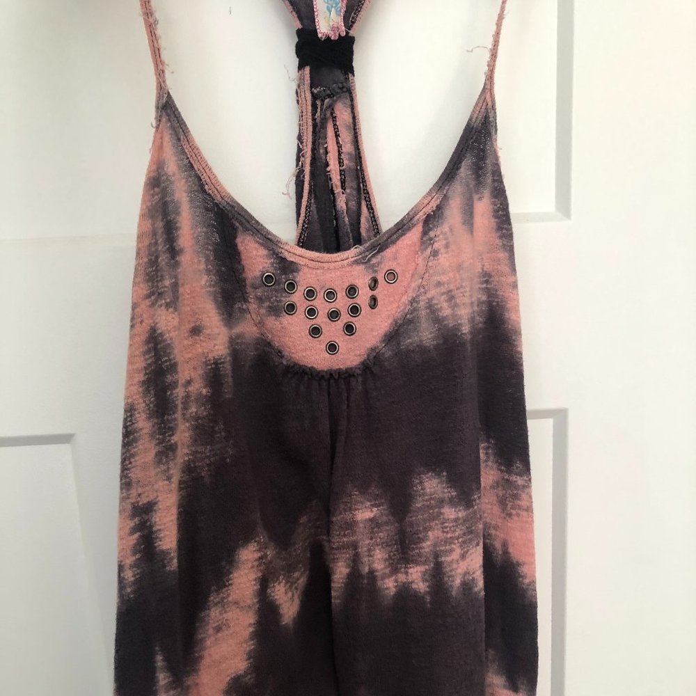 Vintage FP Tie-dye Open Back Tank